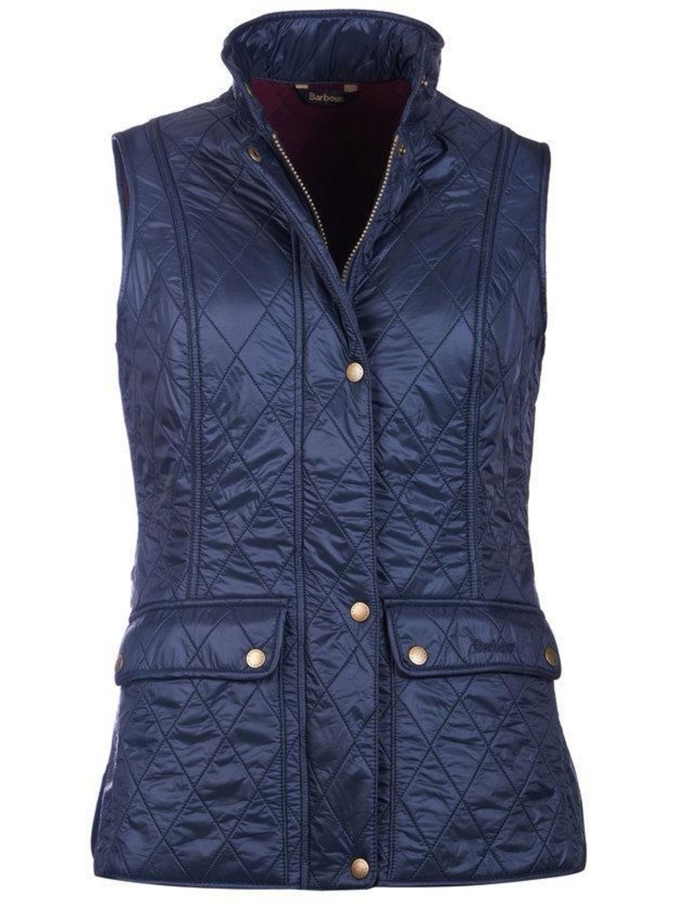 Barbour  Navy Women's Vest - Classic Lightweight Outerwear - Picture 2 of 8
